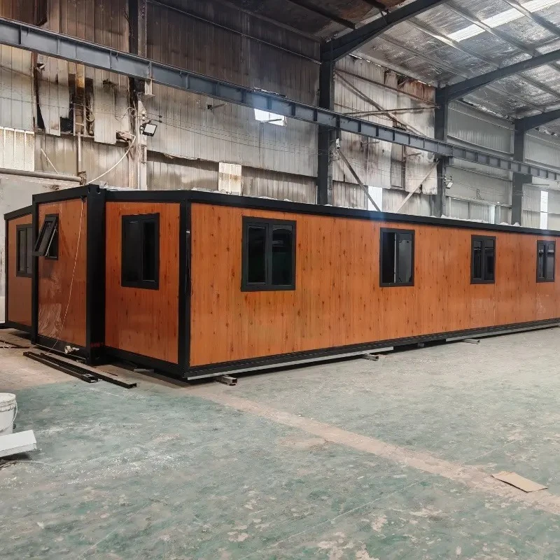 

Mobile Home Prefabricated Container House Cabins 20FT 40FT Small Tiny Home Folding Expandable Portable Steel Structure House