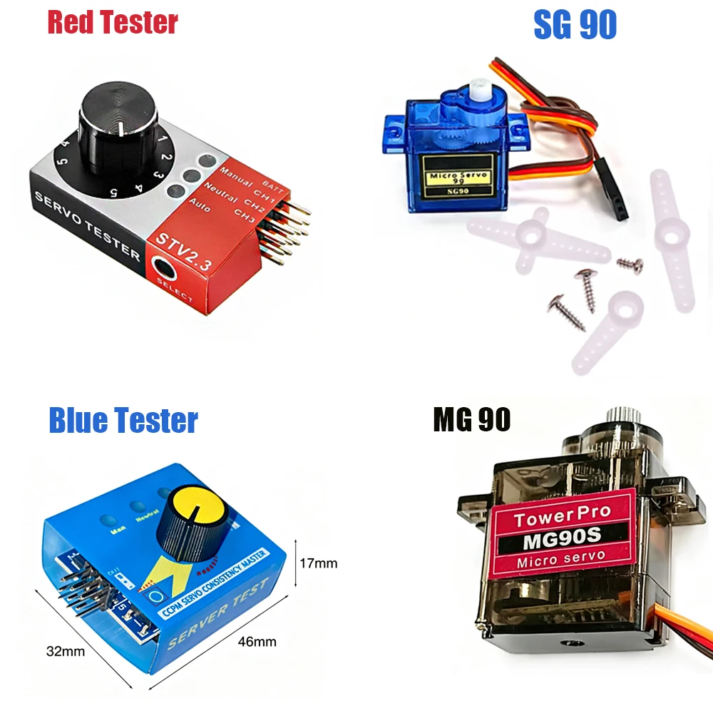 Rc Helicopter Servo - サーボテスター CCPM サーボコンシステンシスマスター 3チャンネルサーボテスター 4.8-6V RCヘリコプター、飛行機、車、ボート用