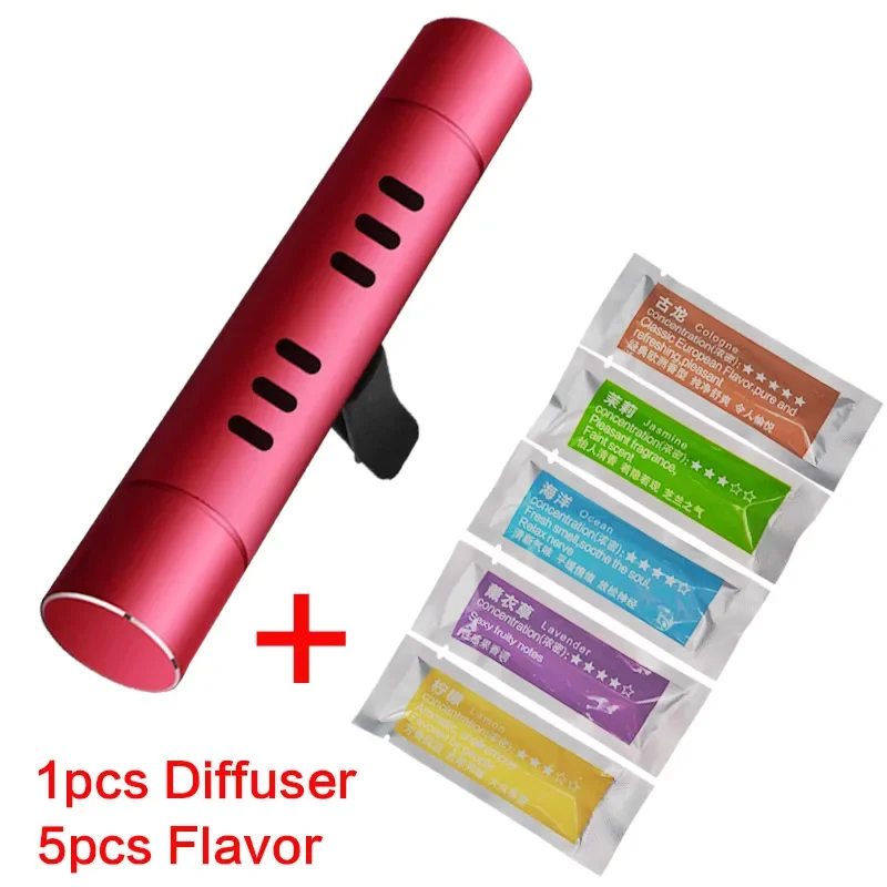 5/6 Stuks Geur Stok Auto Luchtverfrisser Vervanging Auto Parfum Auto Effen Luchtverfrisser Vent Parfum Stok Vullingen