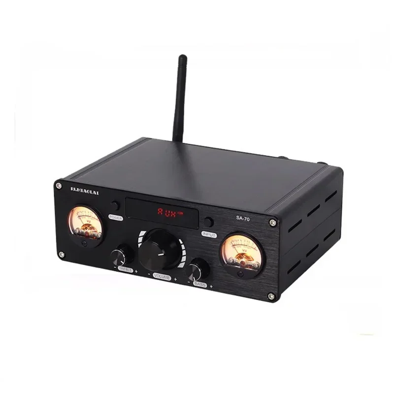 Class D Audio Power Amplifier Bluetooth 5.2 250W*2 High Power Output TPA3255 Digital Amplifier ES9023 DAC Balanced Inputs