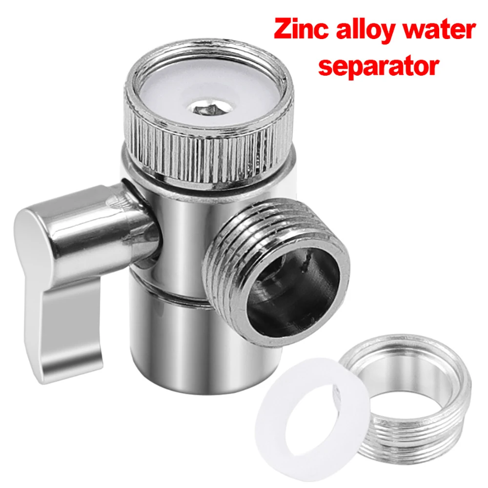 

Universal Faucet Valve Diverter Sink Tap Connector with Easy Switch Adapter Toilet Bidet Shower Kitchen Bathroom Accessories