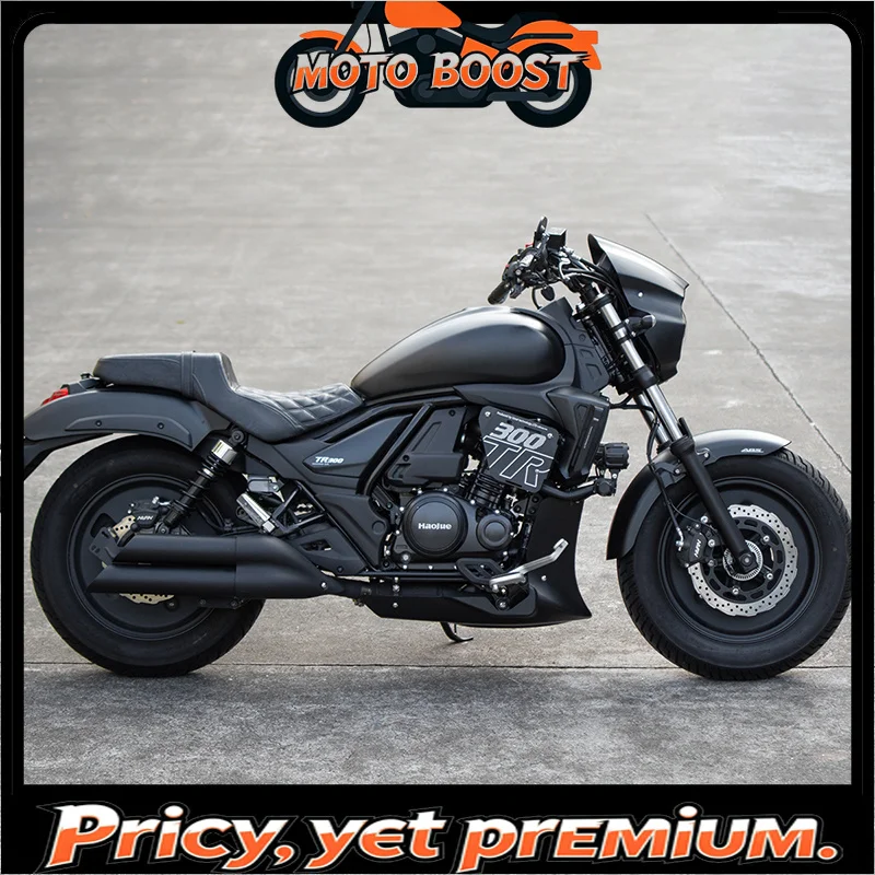 【Premium quality】Motorcycle Parts Bold No Need to Change Line Dedicated 42 Tube 7 Inches Handlebar For Haojue TR300 Cruiser