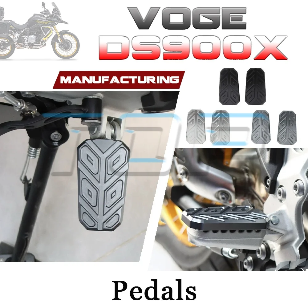 

Модифицированный с увеличенными передними и задними подножками, расширенными тормозами и более большим нескользящим сиденьем VOGE DS900X VOGE DS900X 900 XDS