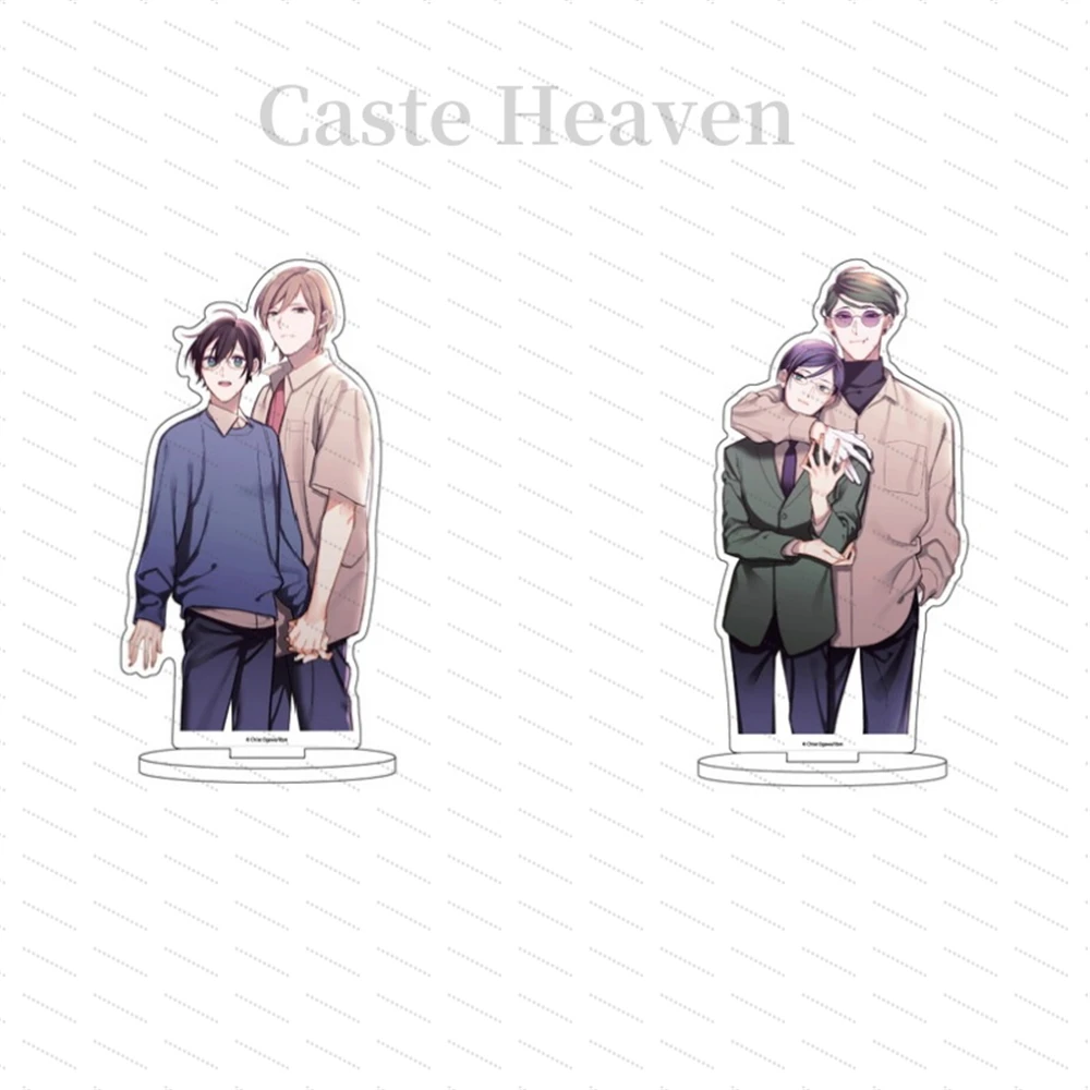 

Anime Caste Heaven Acrylic standing signs as gifts for friends, desktop ornaments and small presents Male male 15CM