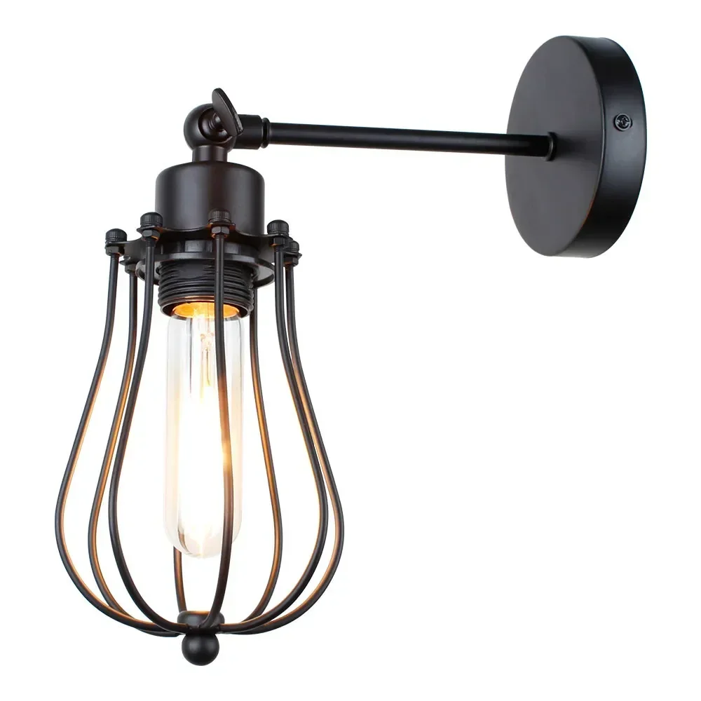 

sconce bedroomwall lamp Loft American vintage indoor light bedside lamps industrial Wall lights for home lighting 110V/220V E27