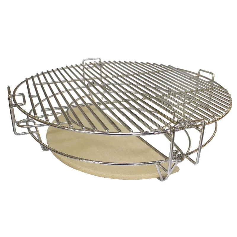 Steel EEG BBQ Divide Cooking System Suitable for 16- to 26-inch Camado Kettle BBQ Outdoor BBQ