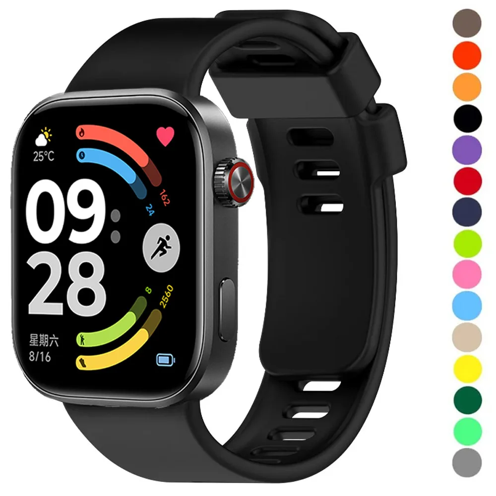 Offizielles Silikonarmband für Redmi Watch 4-5-6 Armbandzubehör Ersatzband für Xiaomi Mi Band 9/8 Pro Armband.
