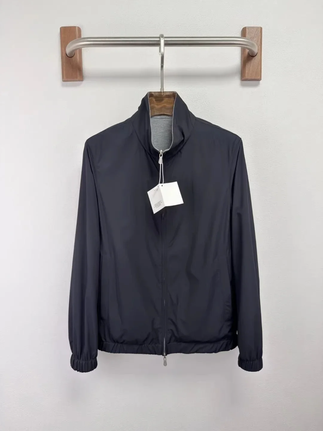 

Двусторонняя куртка BC Italian в стиле old money из модала и шерсти, коллекция 26ss