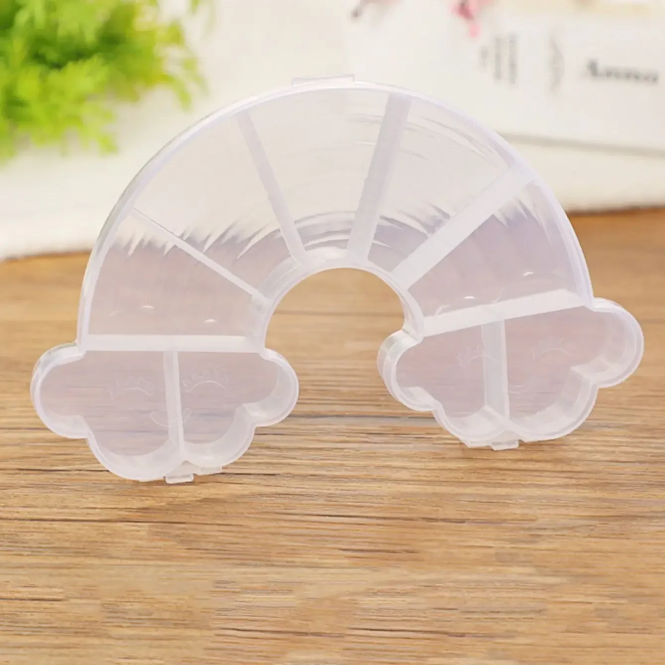 صندوق ألعاب بلاستيكي شفاف بغطاء ، مقاوم للأتربة ، صندوق حلوى ، تغليف شوكولاتة ، هدايا حفلات ، حلوى ، مجوهرات ، 1 * * #3