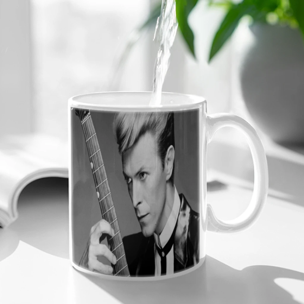 Star Single Davids Bowies 11oz Afternoon Tea Mug Multifunctional Ceramic Coffee Mug Porcelain Coffee Cup Drinking Cup