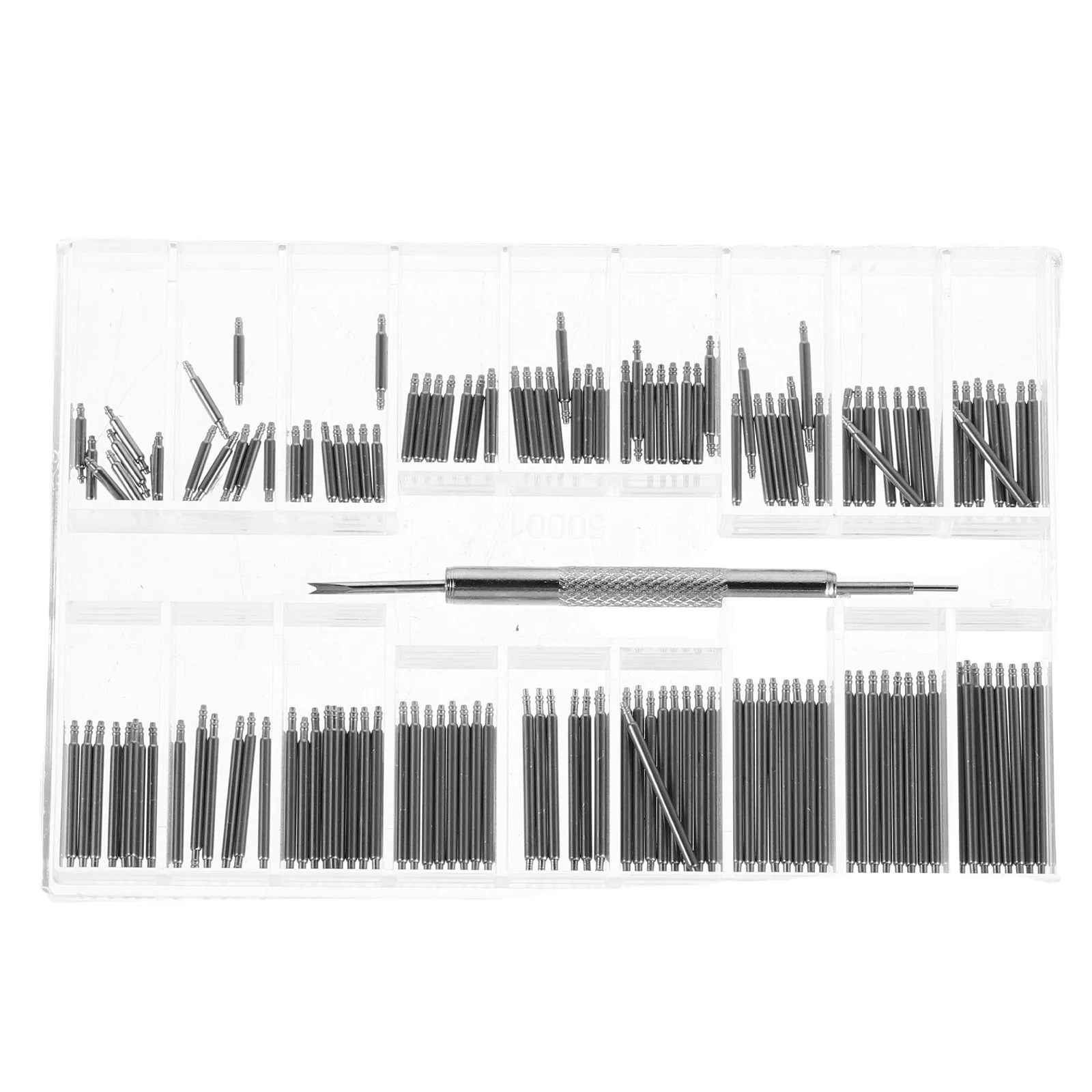 128mm Watch Spring Bar Tool Kit for Easy Removal and Installation of Watch Bands Stainless Steel Replacement Spring Bar