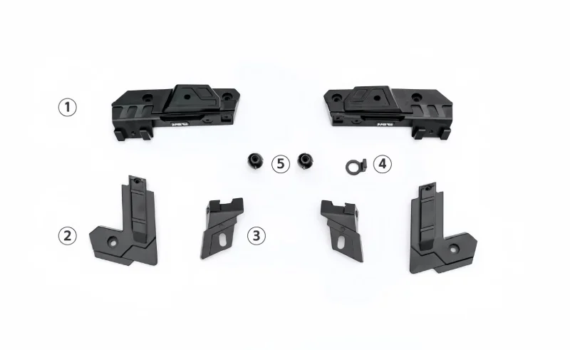 Car A-pillar Spotlight Bracket Fit for GWM Tank 300L Long Wheelbase Version Modified Car Hood Extension Rack Spotlight Bracket