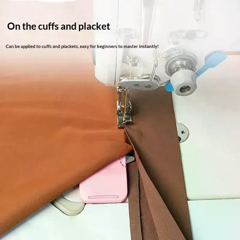 [MA]Magnetic Wizard Sleeve Tab Sewing Guide Gauge 4 In 1 ABS Seam Allowance Stop Ruler With Hidden Seam Ripper[MA]