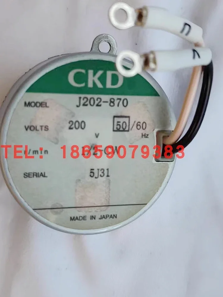 Japanese CKD intermittent lubrication oil pump motor J202-932-448-908-870 J209-036