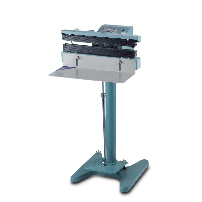 مصنع بيع سهلة الاستخدام PFS-DD400 * 15 دائم تفلون التحكم في الحرارة بالتساوي اليدين والقدمين آلة السدادة تغليف المواد الغذائية دواسة السدادة