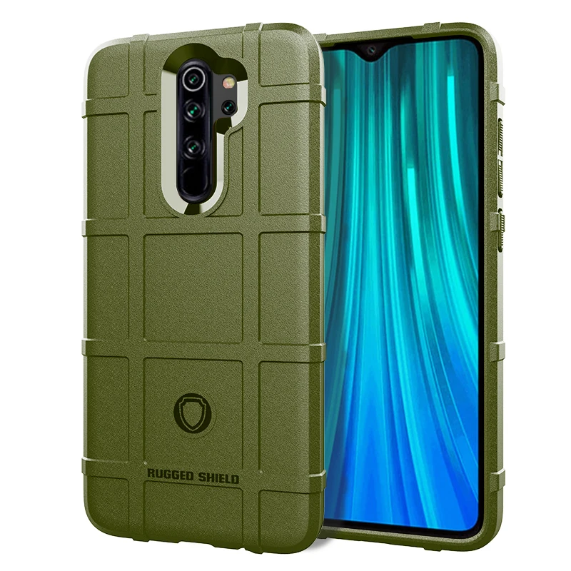 Shield Case for redmi note 8 pro 8pro Anti Knock Shockproof Soft Phone Cover for xiaomi Redmi Note8 Pro Armor Matte Rubber Cases