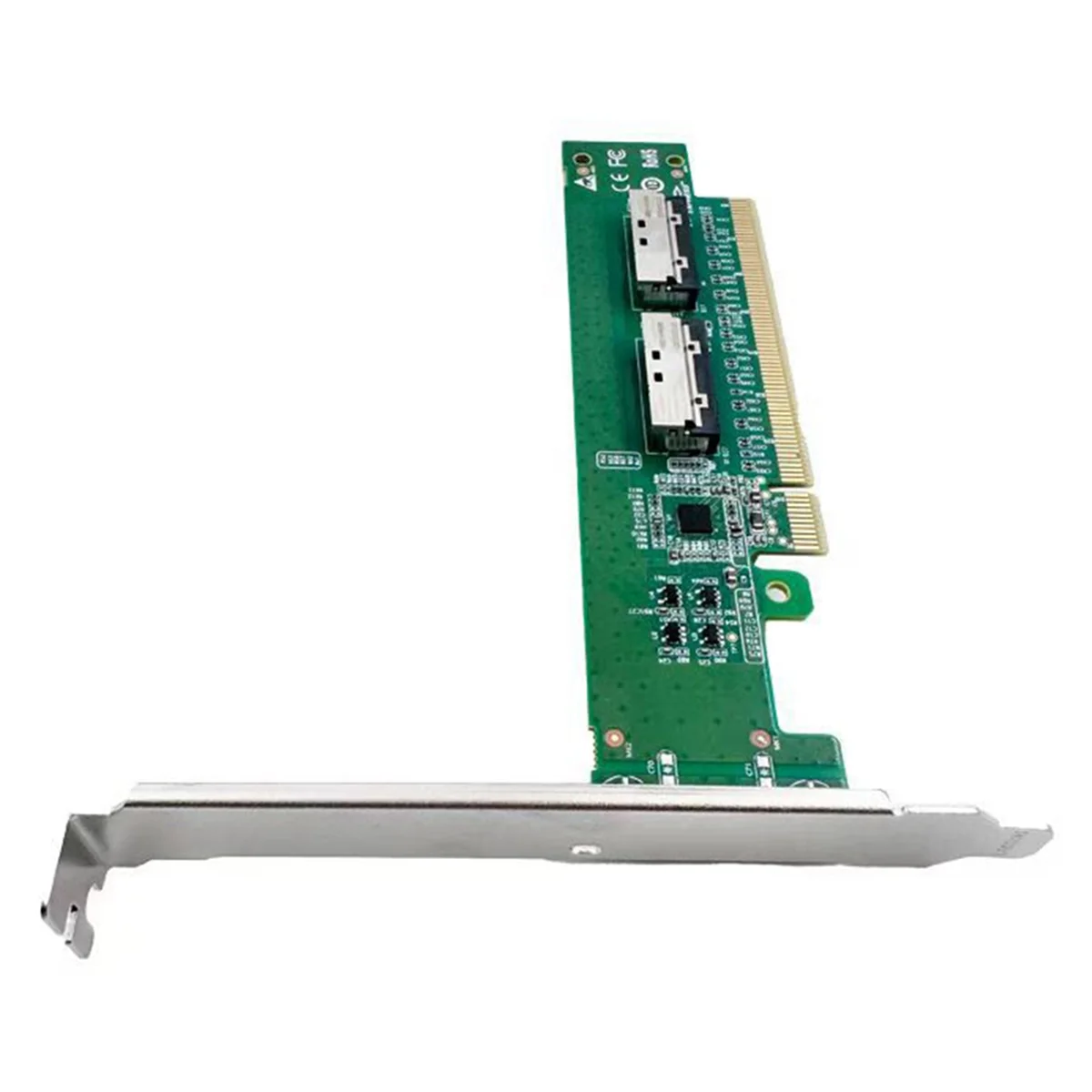 Adaptador de placa base SMIEA PE5160-4IL PCIe5.0 X16 a MCIO 8I, requiere placa base, compatible con tarjeta dividida
