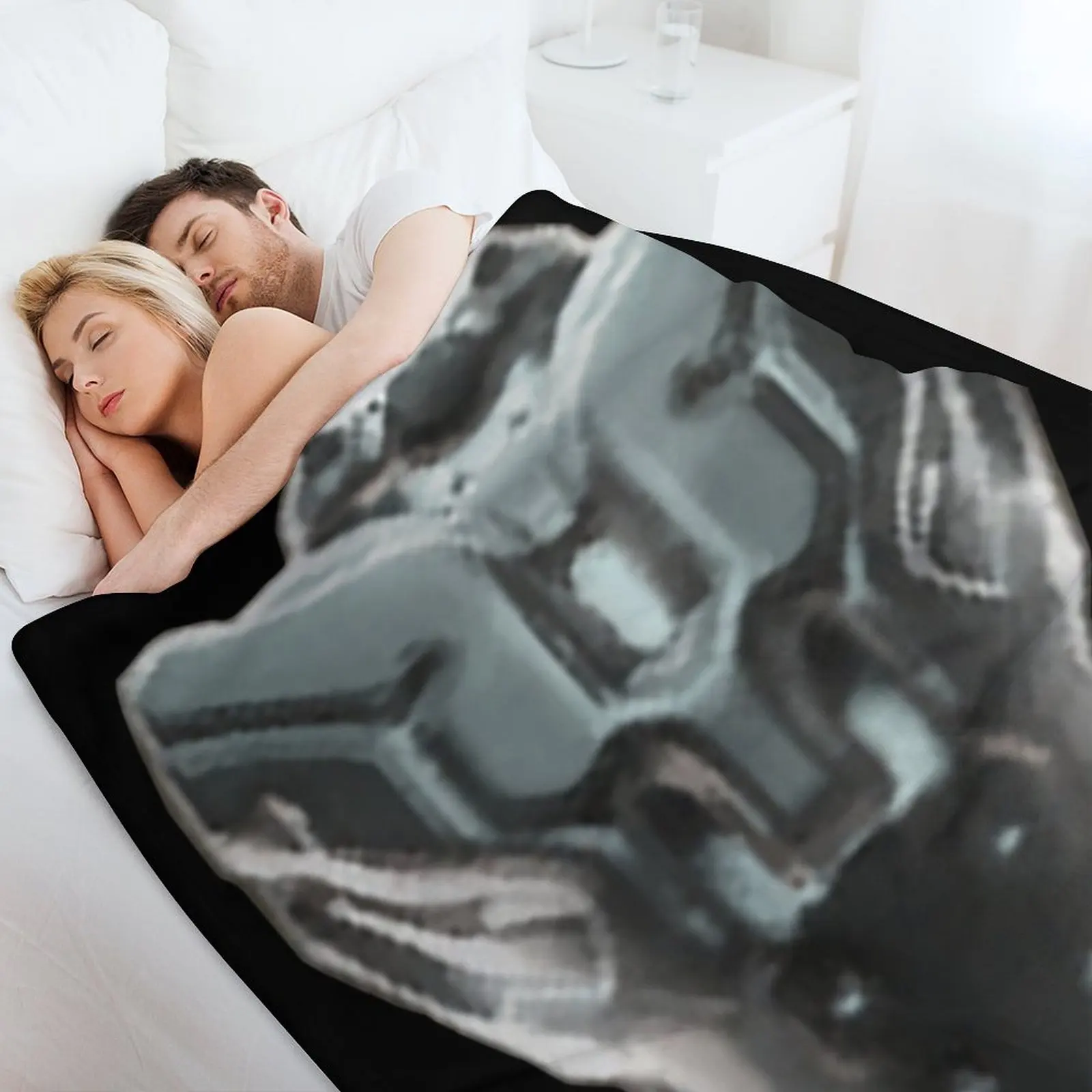 هارو الهيكل مخطط Warframe Tennocon ميمي رمي بطانية بطانيات فاخرة للطفل أريكة سرير البطانيات والرمي البطانيات