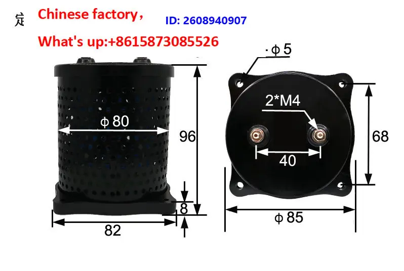 Fixed value resistance FJ-17 DC1500V/300KΩ voltmeter matching resistance