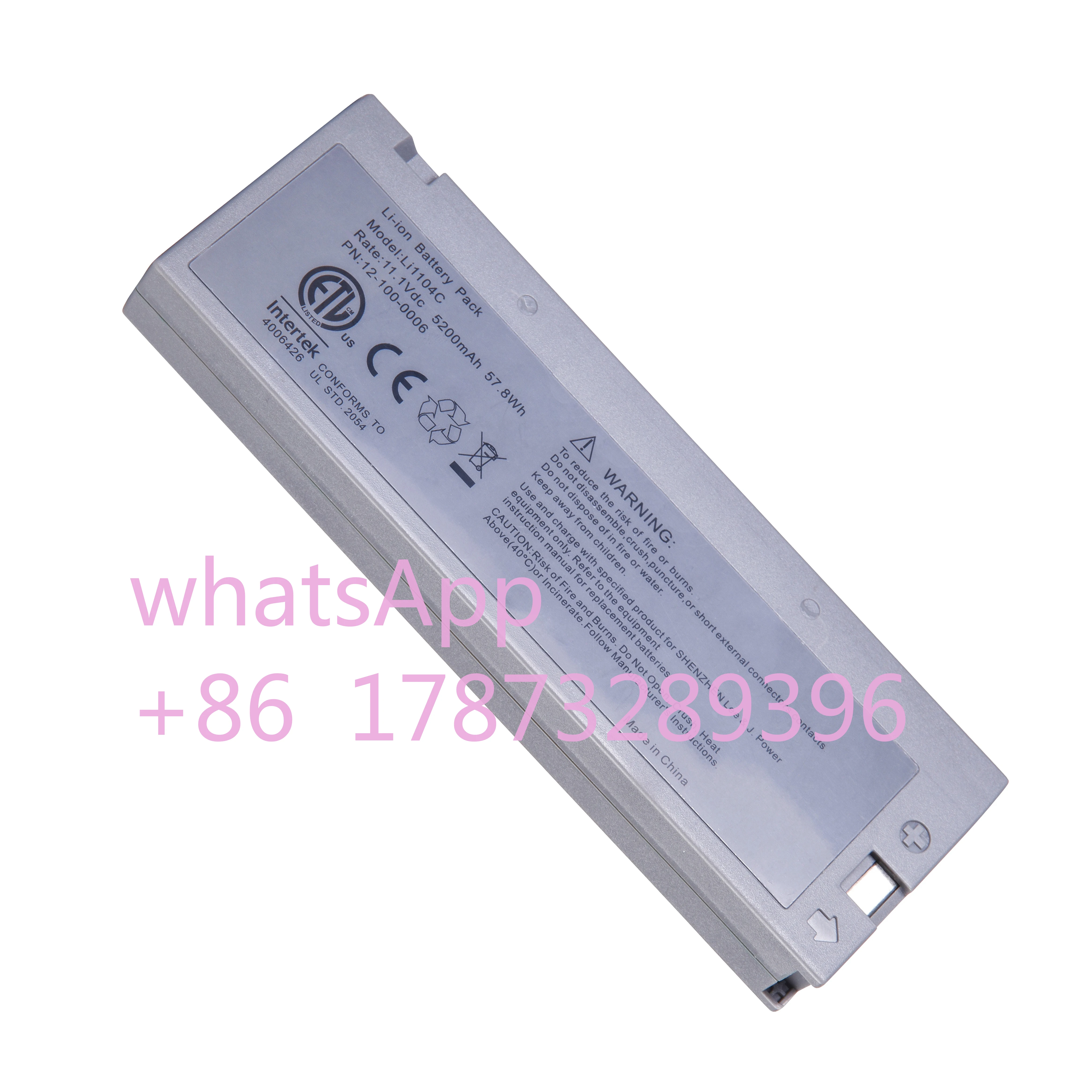 

High Quality Imported Battery Cells LI-1104C Battery For LI1104C BIONICS BPM 770 GUARDIAN PM-9000A M69 Argus LMS-10 Battery
