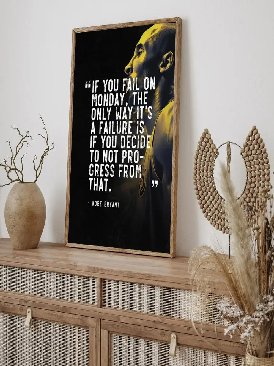 ملصق تحفيزي لنجوم كرة السلة الأسطوريين ، الكاري ، الأردن ، الكوبى ، البطولة ، فن حائط لديكور المنزل ، المطبوعات الرياضية ، الرسم #2