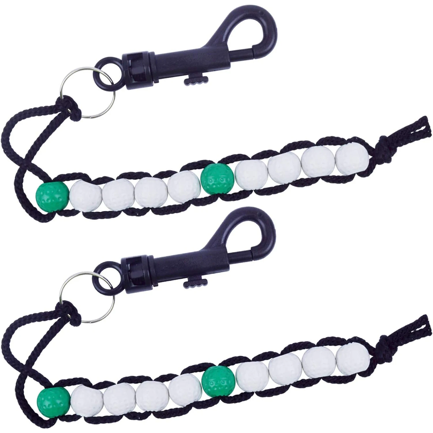 

2 шт. счетчик ударов для гольфа Deluxe Beads Count Stroke Score Counter и шарики для игры в гольф