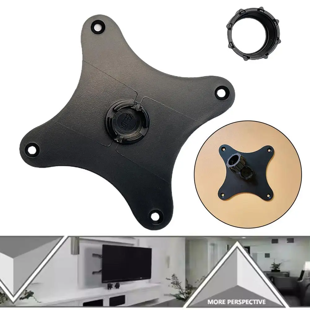 Portable Monitor Holder Vesa75 Hole Pitch Ball Head Adapter Free Angle Adjustment Stable Support TV Stand Interface