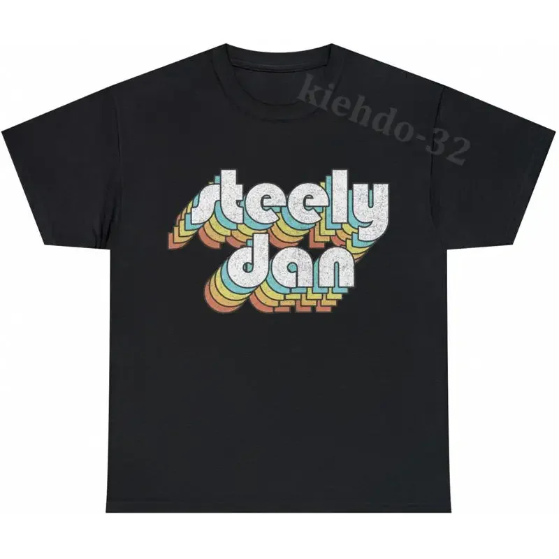 Steely Dan 80S Retro Typography Vintage Music Fan S 5Xl T Shirt