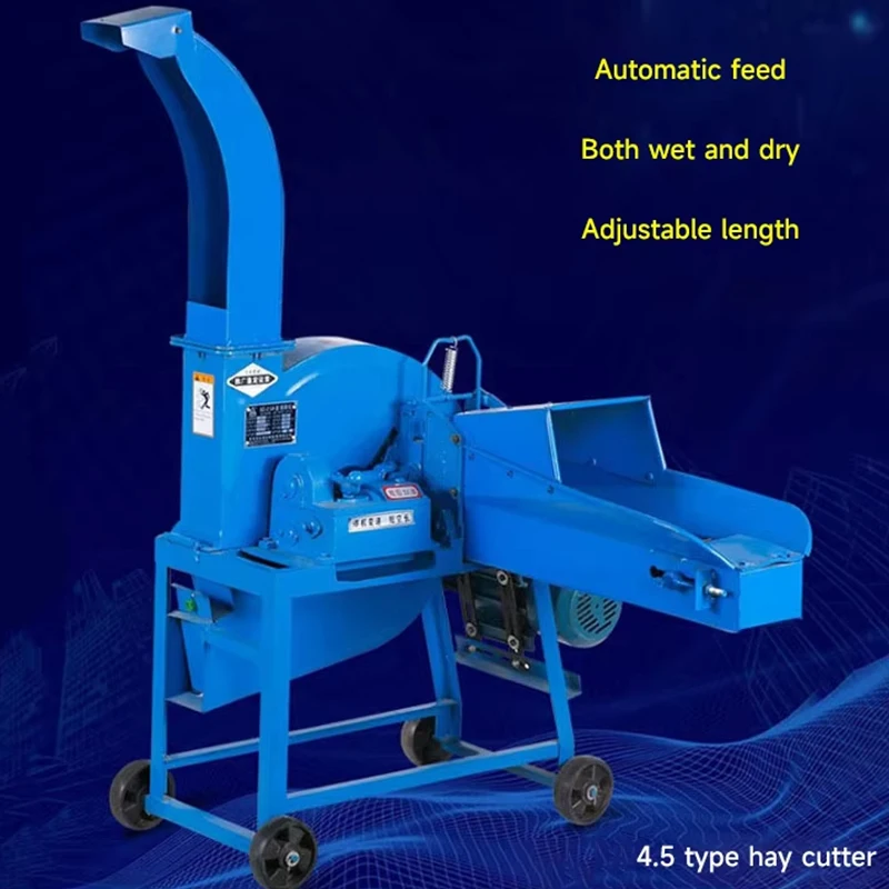 -For High-Quality Green Grass Chopper Machine for Dry Fodder - Multi-Purpose Hay Crop Cutter and Weed Grinder* view 5
