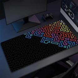 Simple line Mouse Pad Abstraction Art Game Mousepad Gamer Rubber Computer Accessories Large Gaming Mouse Mat Non-Slip Desk Mat