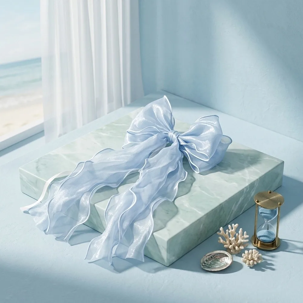 Precision-Sized Curtain Bow Tie Straps Optimized for Common Window Dimensions and Standard Curtain Fullness Levels