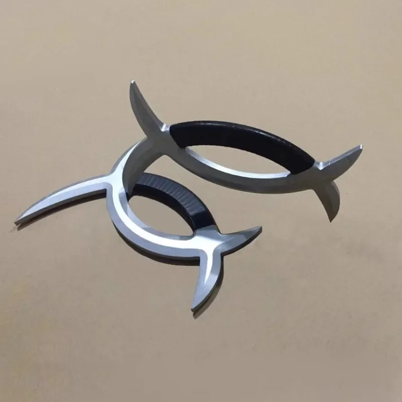 【1 Pair】Wooden Double Axes - Bagua Ziwu Yuanyang Yue for Stage & Film Performances