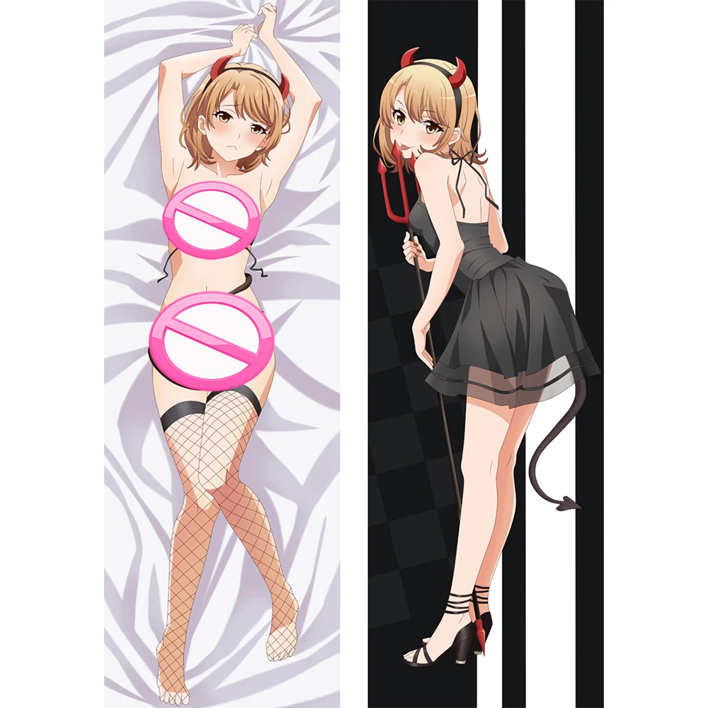 Yukinoshita Yukino Yuigahama Yui Anime Dakimakura Cover 2 Side Printed Peachskin 2Way Hugging Body Pillow Case Otaku Pillowcase