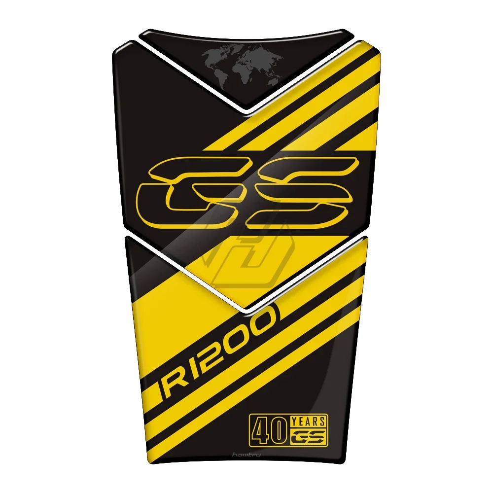 وسادة خزان الغاز الراتنج ثلاثية الأبعاد لسيارات BMW R1200GS Adventure 2014-2019 ملصق حماية تزيين الدراجة النارية