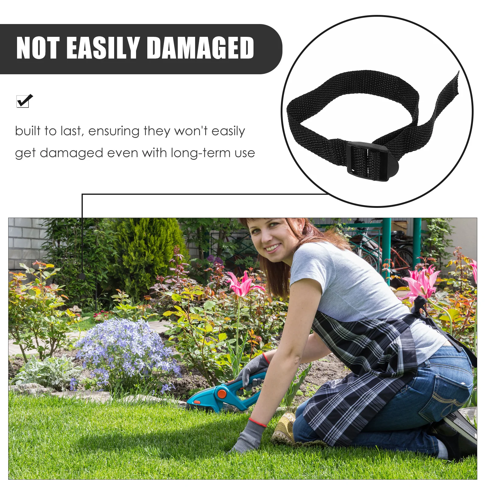 

8 Pcs Manual Aerator Shoes Strap Grass Spike Laces Lawn Straps Spikes for Garden Spiked