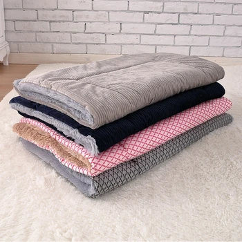 Flannel Thickened Double-sided Pet Soft Fleece Pad Blanket Mat for Puppy Dog Cat Sofa Cushion Home Rug Keep Warm Sleeping Mat 4