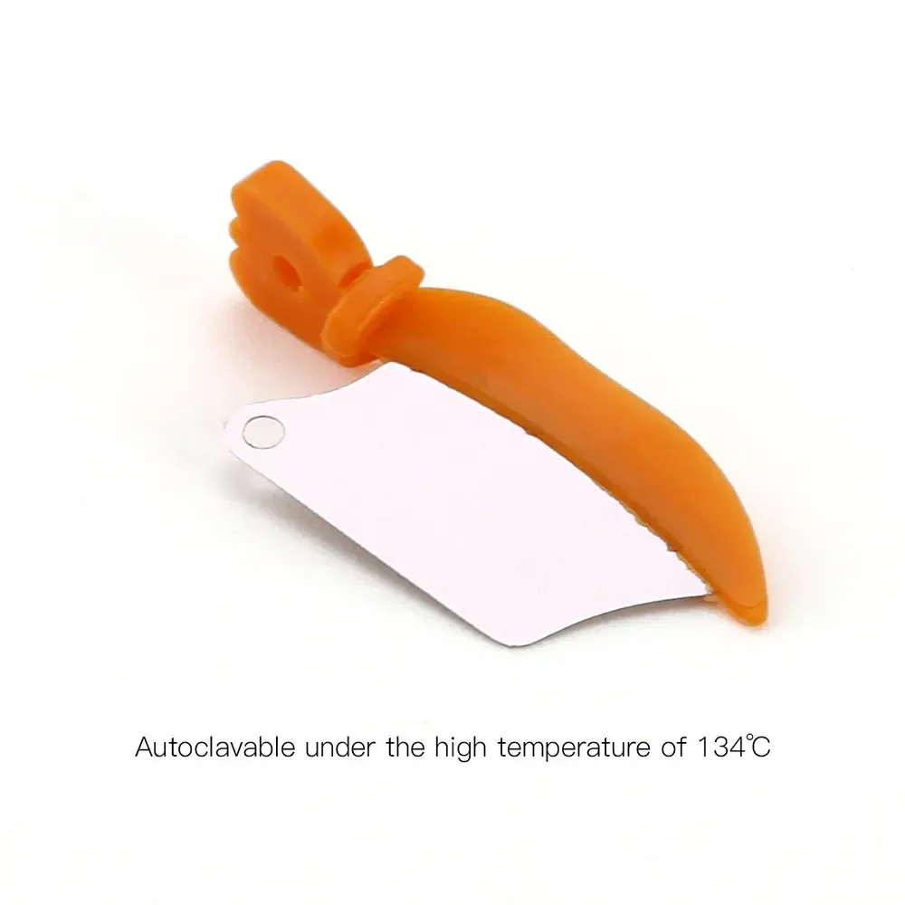 

50 Pieces Dental Fender Wedges Interproximal Blade Wedge with Steel Matrix Band for Restorative and Cavity Filling Procedures