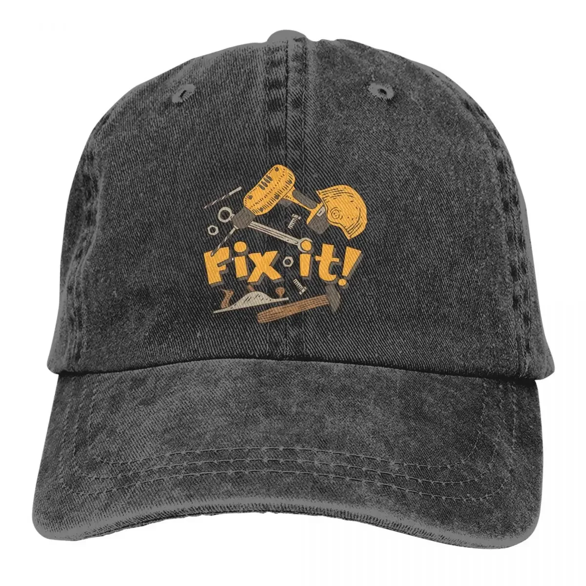 Fix It Again Baseball Cap Men Hats Women Visor Protection Snapback Caps