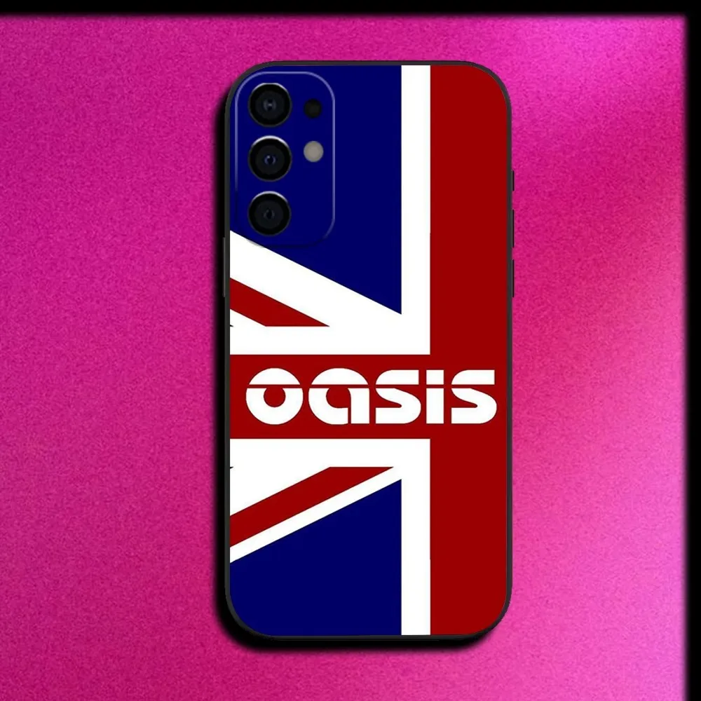 Rock Band O-Oasis Phone Case For Samsung S25,S24,S21,S22,S23,S30,Ultra,S20,Plus,Fe,Lite,Note,10,9,5G Black Soft Cover