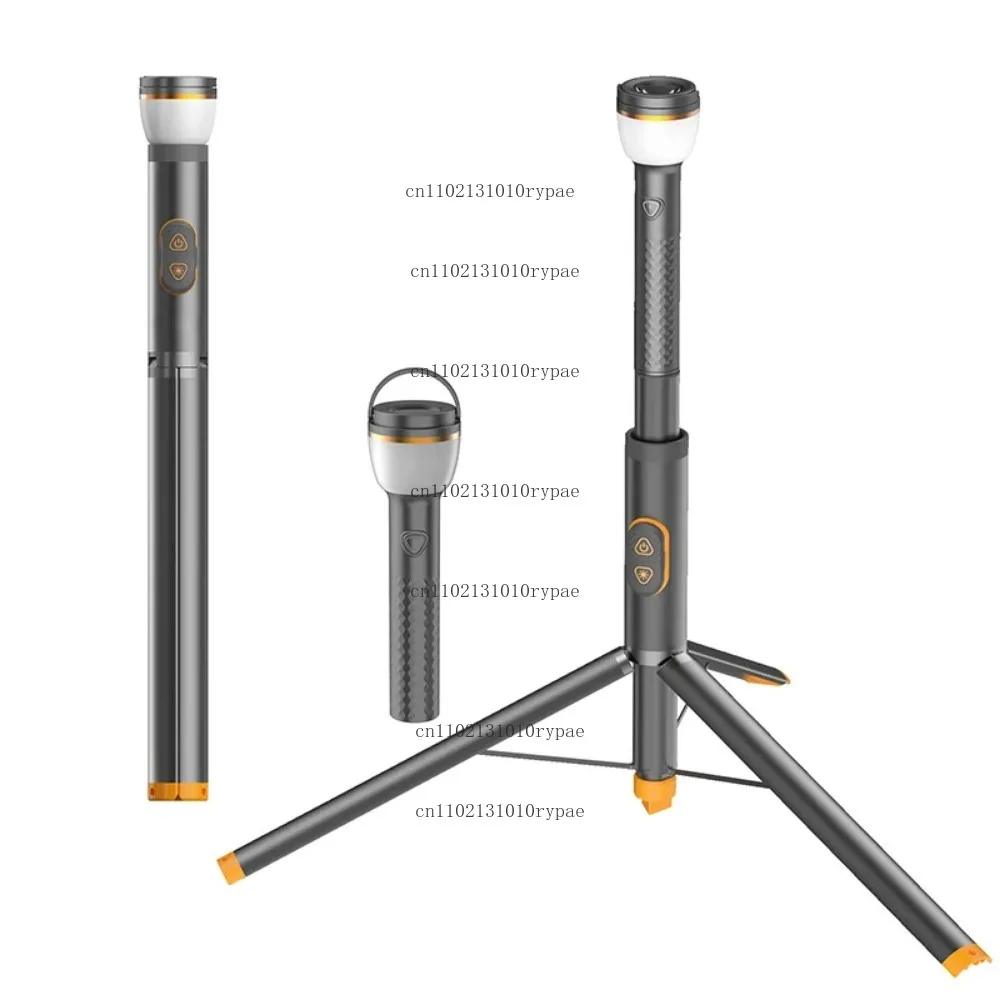 Multi-Functional Outdoor Camping Light 40-800 Lumen Portable Telescopic Rod Collapsible AL6061+PC/ABS IP65
