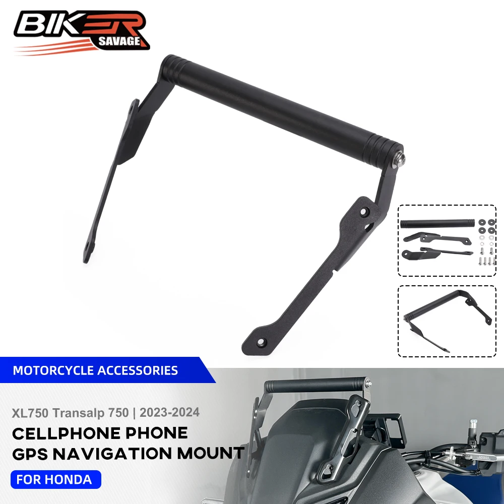 

XL750 Handlebar Extension GPS Navigation Bracket For Honda Transalp XL 750 2023-2024 Motorcycle Parts Handle Bar Phone Support