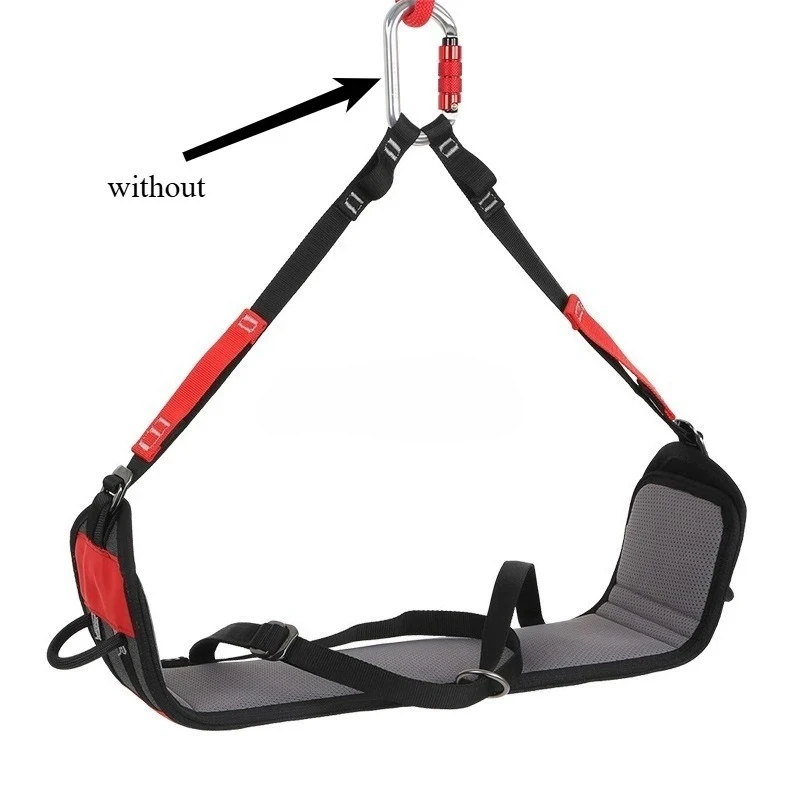High-rise Hanging Safety Board, Anti-Fall Seat for Exterior Wall Cleaning, High Altitude Operation Seat Belt Rope