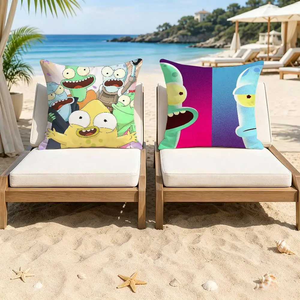 Anime Solar O-Opposites   Cushion Cover Car Throw Pillow Case For Sofa Car Christmas Gift