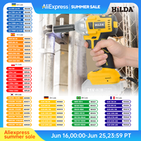 HILDA 21V Electric Impact Wrench Rechargeable 1/2 Socket Wrench Cordless Without Battery