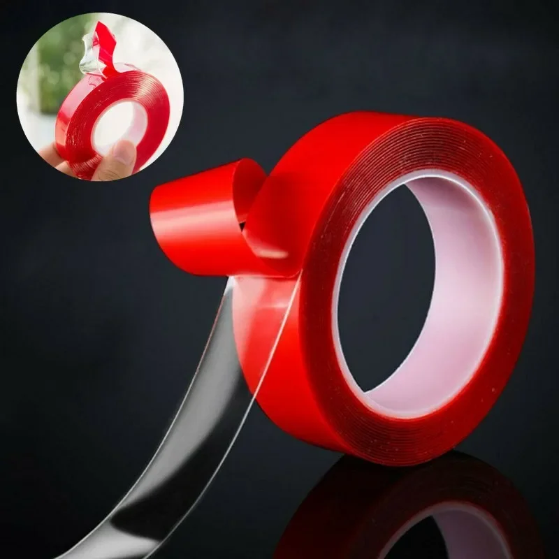 Double Sided Tape Nano Strong Fixation Transparent Tape Waterproof No Traces High Viscosity Self Adhesive Tapes Fixed Stickers