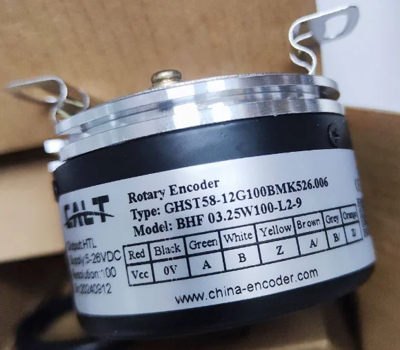 

Customized Encoder BHF 03.25W100-L2-9 Replacement Type CALT GHST58-12G100BMK526.006