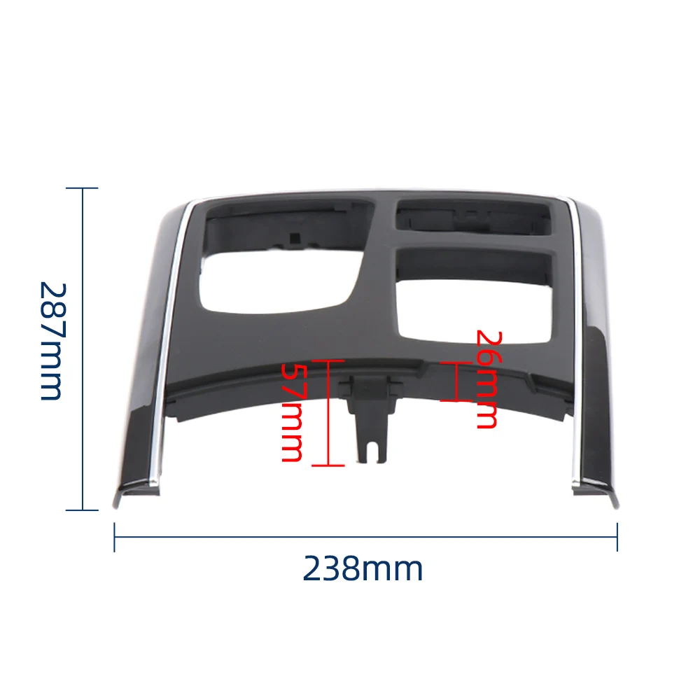 Car Center Console Multifunctional For Mercedes Benz W166 W292 M GL GLE GLS Operation Panel Module Cover Decorative Panel