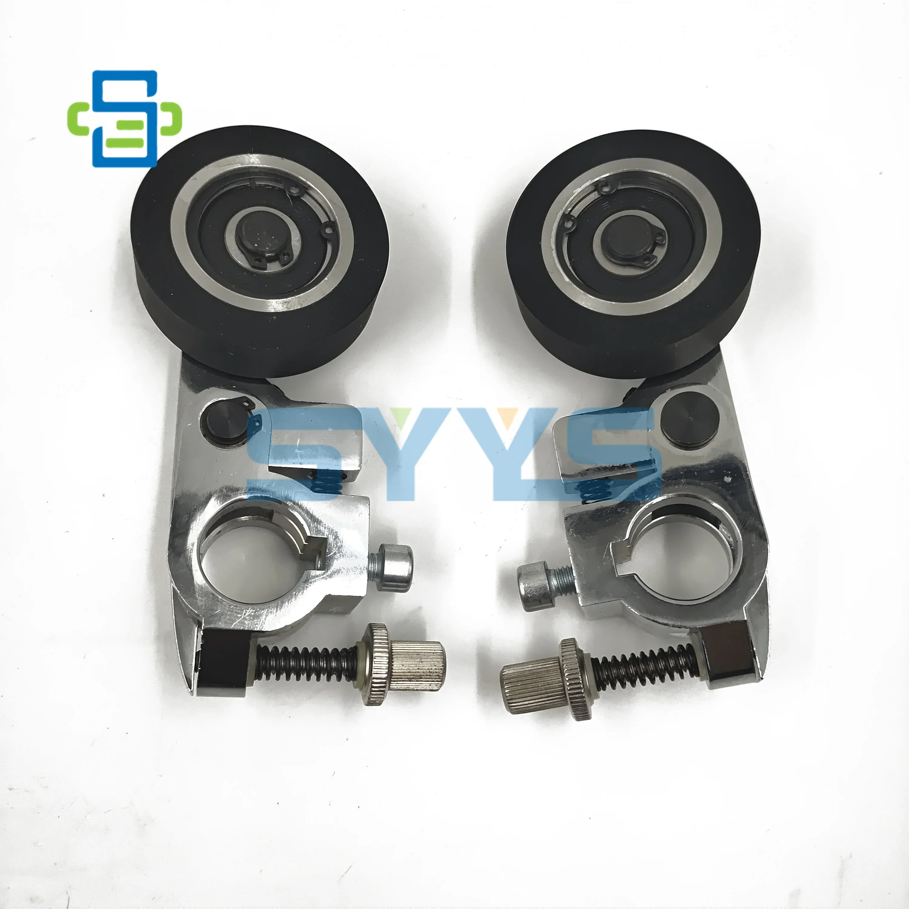 FlatFlat Flat 1 Pair Heidelberg CD102 Feeder Runner Steel Wheel For Offset Printing Machine
