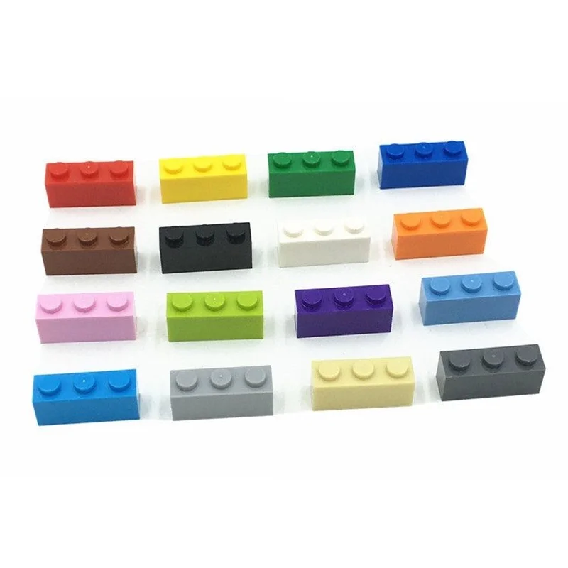 10Pcs 3622 1x3 Building Block Moc Basic Accessories Compatible with Brick DIY Children Toy Assembly Gift Box