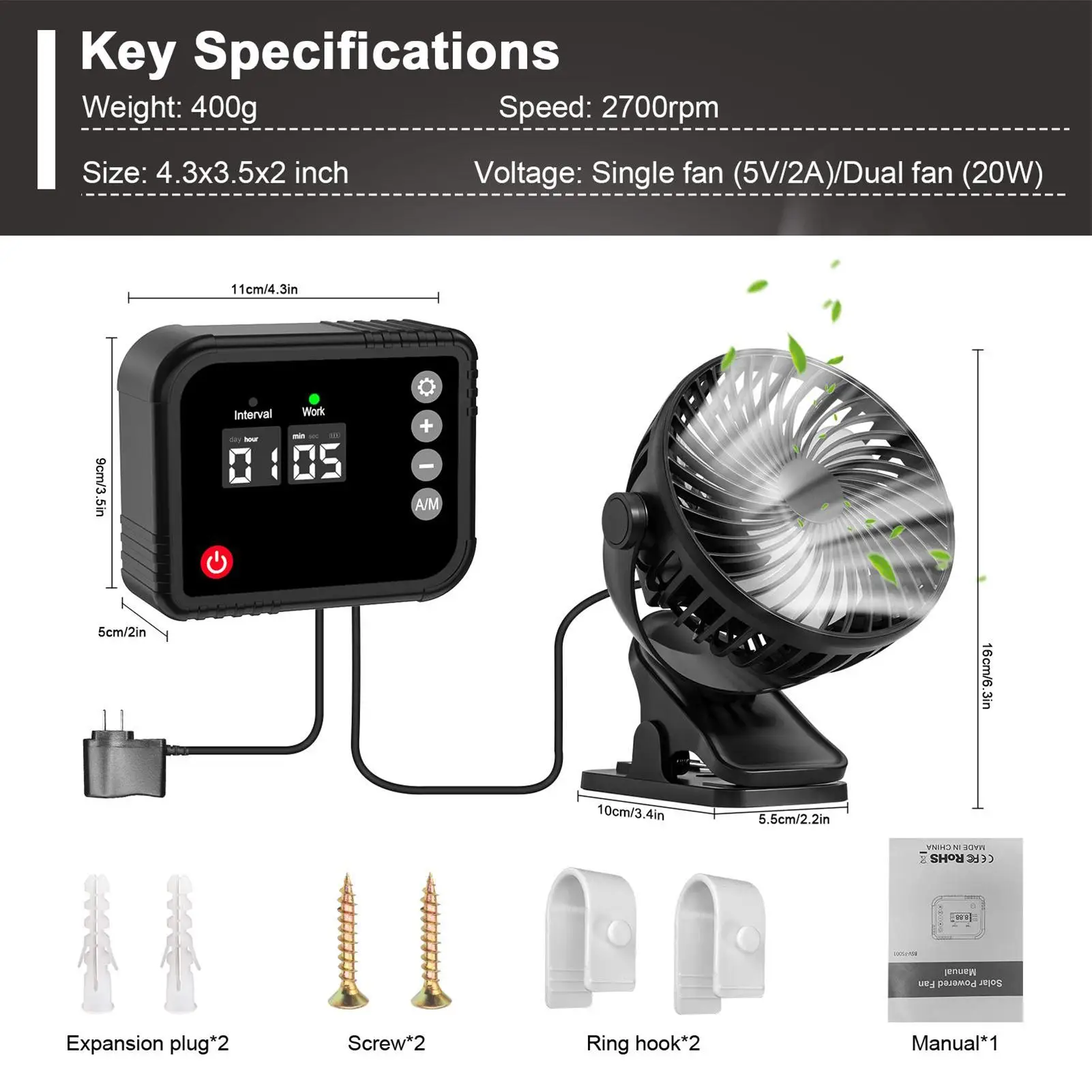 مروحة نباتية 360 خيمة قابلة للتدوير مروحة عادم الدفيئة جهاز عادم للحمام المطبخ المرآب الدفيئة المسكن سقيفة الفناء #6